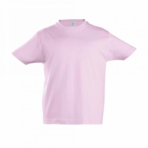 Camiseta Sols Imperial Kids Rosa Medio 137 [0]