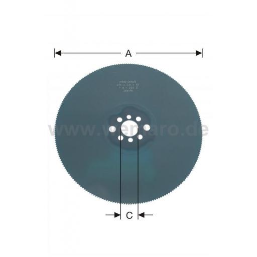 Disco de corte  HSS  para acero   450 mm [0]