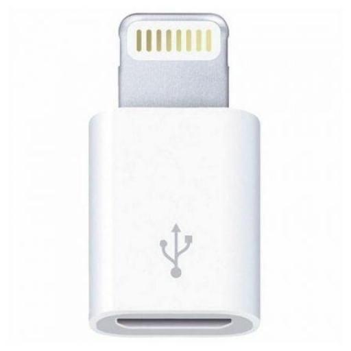 Adaptador Micro USB Lightning 3GO A200/ Micro USB Hembra - Lightning Macho/ Blanco [0]