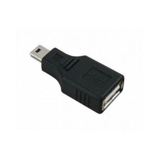 Adaptador 3GO AUSB-MINIUSB/ Mini USB Macho - USB Hembra [0]