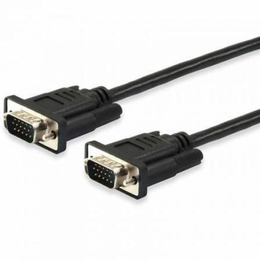 Cable VGA 3GO CVGAMM/ VGA Macho - VGA Macho/ 1.8m/ Negro [0]