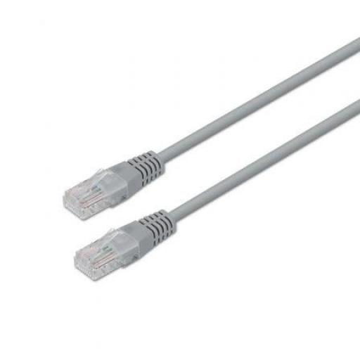 Cable de Red RJ45 UTP Aisens A133-0180 Cat.5e/ 3m/ Gris [0]