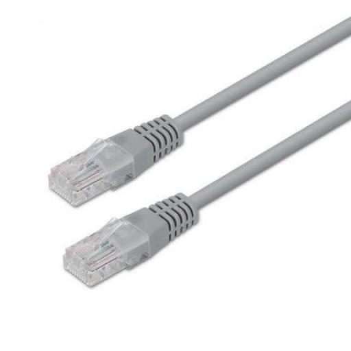 Cable de Red RJ45 UTP Aisens A133-0184 Cat.5e/ 15m/ Gris [0]