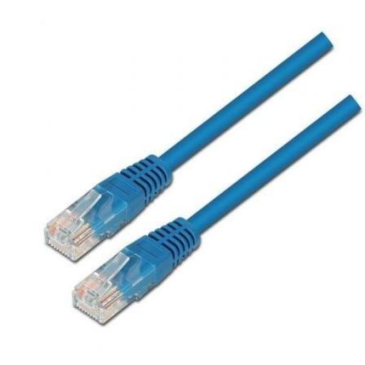 Cable de Red RJ45 UTP Aisens A133-0192 Cat.5e/ 2m/ Azul [0]