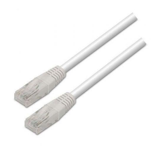 Cable de Red RJ45 UTP Aisens A133-0196 Cat.5e/ 50cm/ Blanco [0]