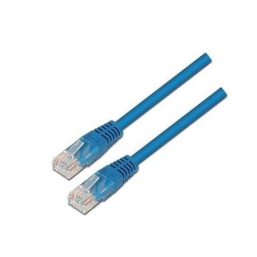 Cable de Red RJ45 UTP Aisens A135-0244 Cat.6/ 3m/ Azul [0]