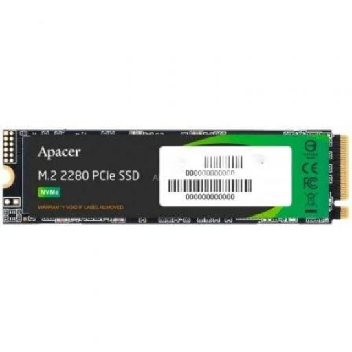 Disco SSD Apacer AS2280P4X 1TB/ M.2 2280 PCIe/ Full Capacity [0]