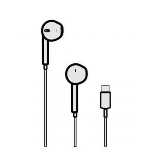 Auriculares Apple Earpods USB-C con Mando y Microfono - MTJY3ZM/A [0]