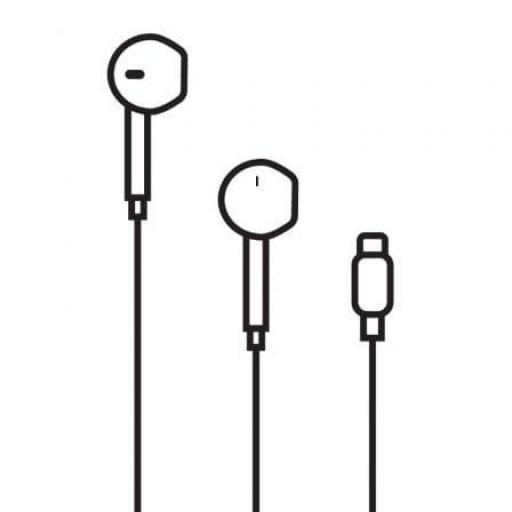 Auriculares Apple EarPods con Micrófono/ Lightning [0]