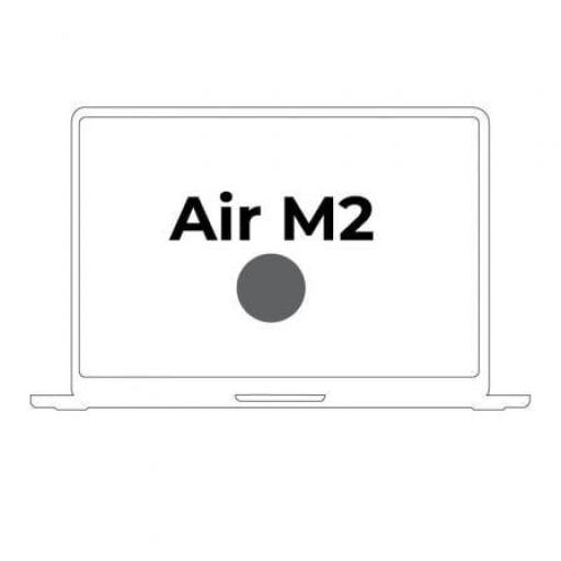 Apple Macbook Air 13.6"/ M2 8-Core CPU/ 8GB/ 512GB SSD/ 10-Core GPU/ Gris Espacial [0]