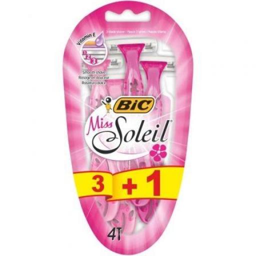 Cuchilla de Depilar Bic Miss Soleil / 4 uds [0]