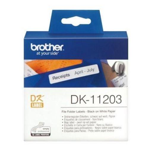 Etiquetas Precortadas Brother DK11203/ 300 unidades [0]