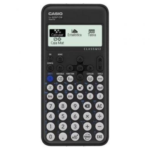 Calculadora Científica Casio ClassWiz FX-82 SP CW/ Negra [0]