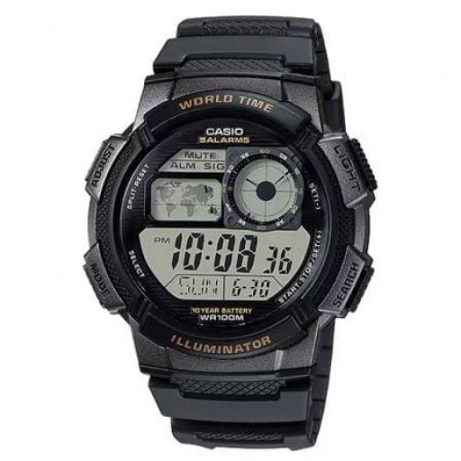 Reloj Digital Casio Collection Men AE-1000W-1AVEF/ 48mm/ Negro [0]