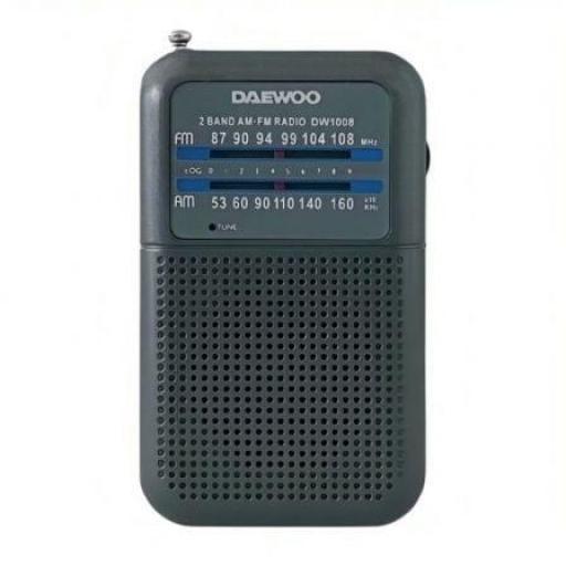 Radio Portátil Daewoo DW1008/ Gris [0]