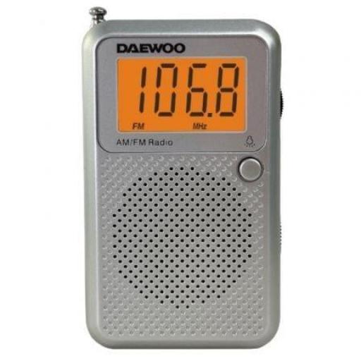 Radio Portátil Daewoo DW1115/ Gris [0]