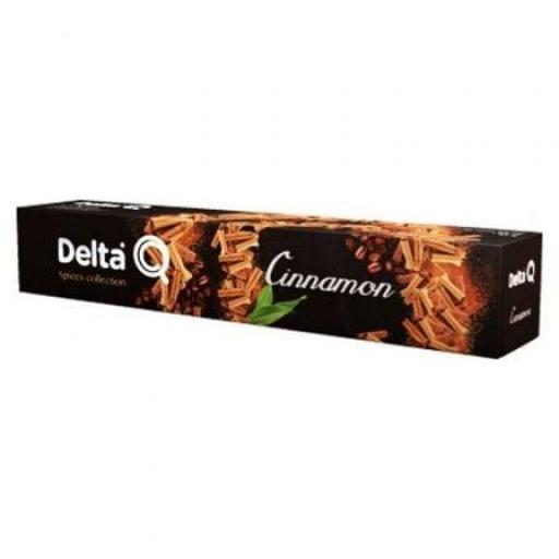 Cápsula Delta Cinnamon para cafeteras Delta/ Caja de 10 [0]