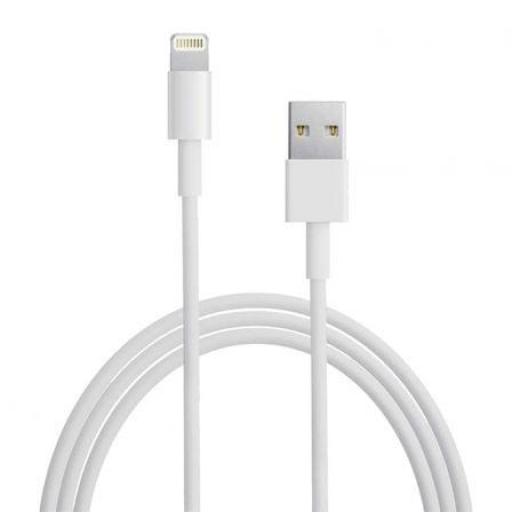 Cable USB Lightning Duracell USB5012W/ USB Macho - Lightning Macho/ 1m/ Blanco [0]