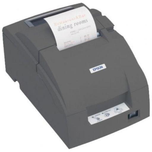 Impresora de Tickets Epson TM-U220B/ Ancho papel 76mm/ USB/ Negra [0]