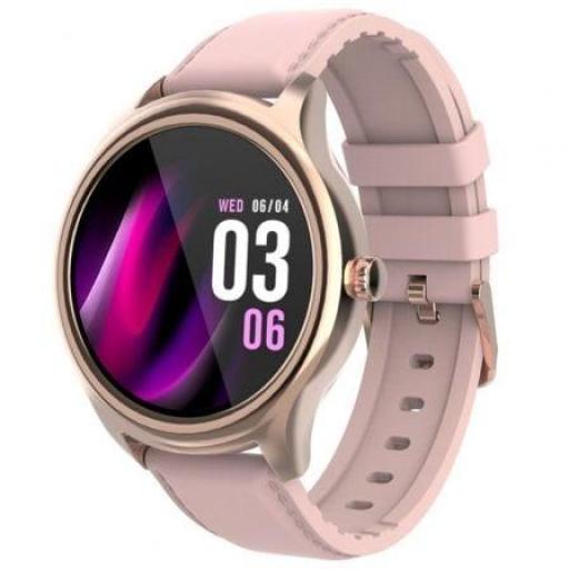Smartwatch Forever ForeVive 3 SB-340/ Notificaciones/ Frecuencia Cardíaca/ Oro Rosa [0]