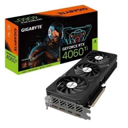 Tarjeta Gráfica Gigabyte GeForce RTX 4060 Ti GAMING OC 8G/ 8GB GDDR6 [0]