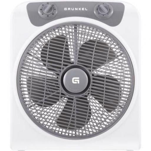 Ventilador de Suelo Grunkel Box Fan/ 45W/ 5 Aspas 30cm/ 3 Velocidades [0]
