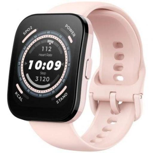 Smartwatch Huami Amazfit Bip 5/ Notificaciones/ Frecuencia Cardiaca/ GPS/ Rosa Pastel [0]