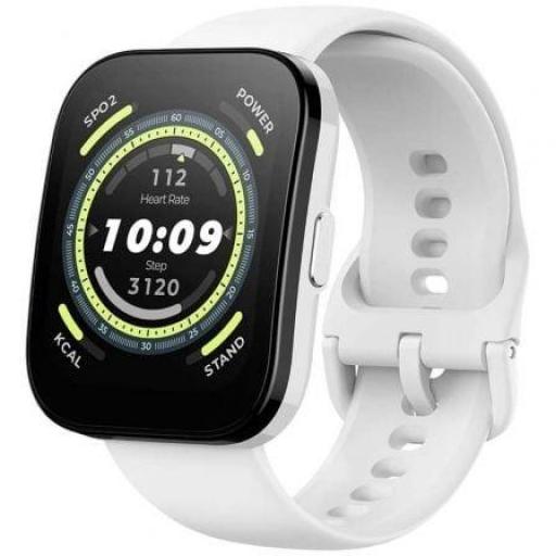 Smartwatch Huami Amazfit Bip 5/ Notificaciones/ Frecuencia Cardiaca/ GPS/ Blanco Crema [0]