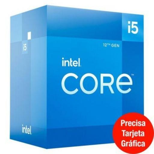Procesador Intel Core i5-12400F 2.50GHz Socket 1700 [0]