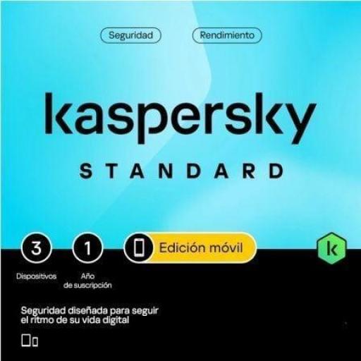 Kaspersky Standard para Android/ 3 Dispositivos/ 1 Año