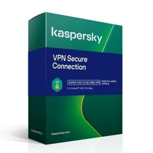 Kaspersky VPN Secure Connection/ 3 Dispositivos/ 1 Año [0]
