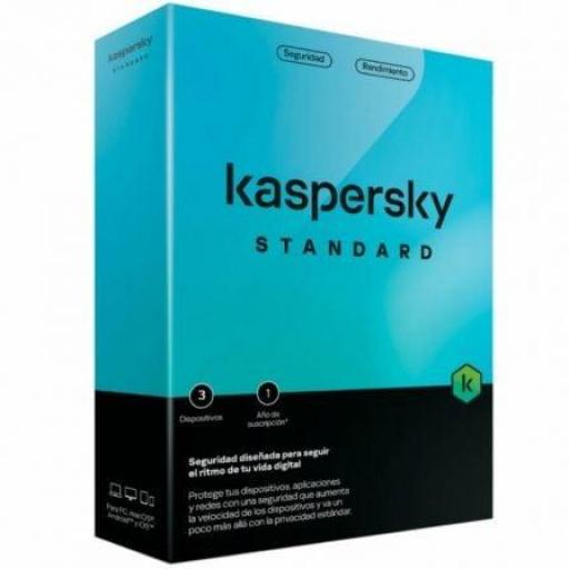 Antivirus Kaspersky Standard/ 3 Dispositivos/ 1 Año [0]