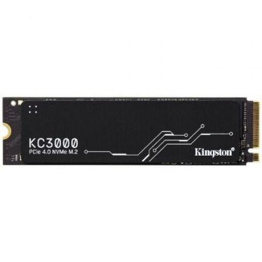 Disco SSD Kingston KC3000 512GB/ M.2 2280 PCIe 4.0/ con Disipador de Calor/ Full Capacity [0]
