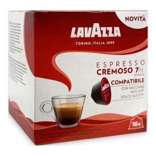 Cápsula Lavazza Espresso Cremoso para cafeteras Dolce Gusto/ Caja de 16 [0]