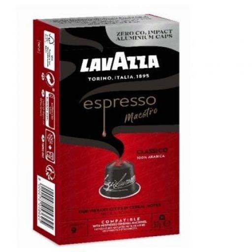 Cápsula Lavazza Espresso Maestro Clásico para cafeteras Nespresso/ Caja de 10 [0]