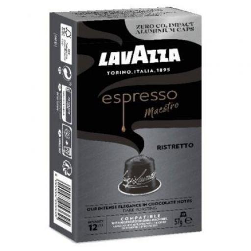 Cápsula Lavazza Espresso Maestro Ristretto para cafeteras Nespresso/ Caja de 10 [0]
