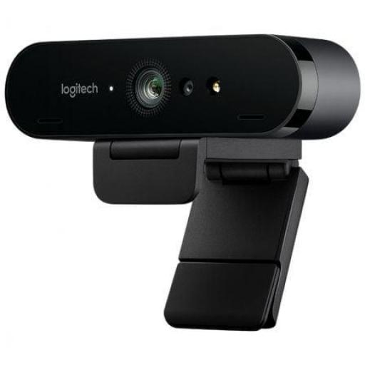 Webcam Videoconferencia Logitech Brío 4K/ Enfoque Automático/ 4096 x 2160 Ultra HD [0]