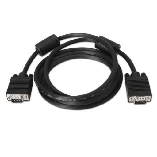 Cable SVGA Nanocable 10.15.0101/ VGA Macho - VGA Macho/ 1m/ Negro [0]