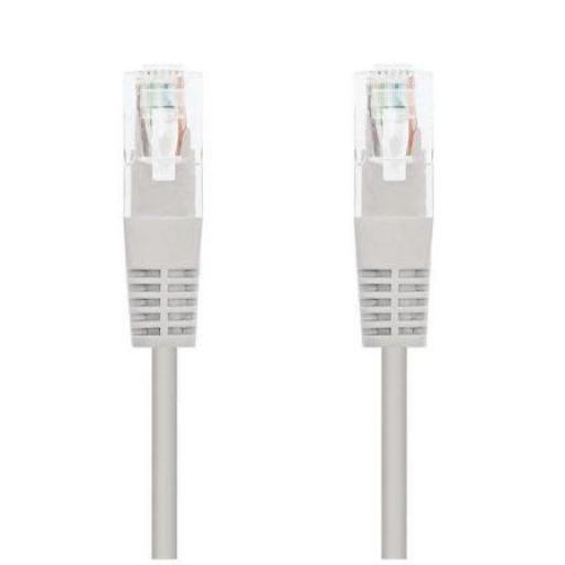 Cable de Red RJ45 UTP Nanocable 10.20.0100-L30 Cat.5e/ 30cm/ Gris [0]