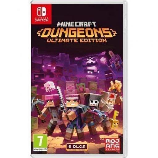 Juego para Consola Nintendo Switch Minecraft Dungeons: Ultimate Edition [0]