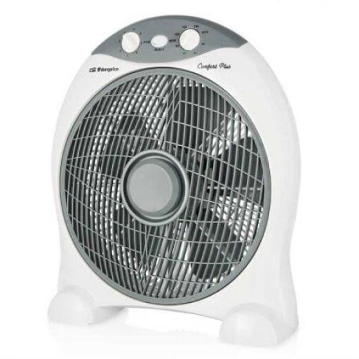 Ventilador de Suelo Orbegozo Box Fan BF 1030/ 45W/ 5 Aspas 30cm/ 3 velocidades [0]