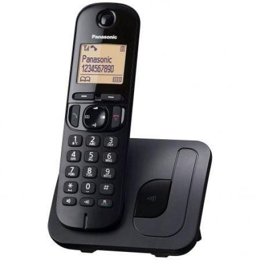 Teléfono Inalámbrico Panasonic KX-TGC210SPB/ Negro [0]