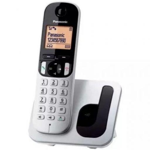 Teléfono Inalámbrico Panasonic KX-TGC210SP/ Plata [0]