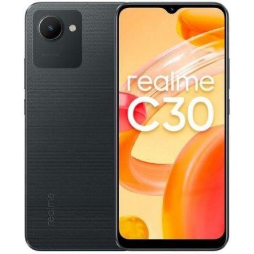 Smartphone Realme C30 3GB/ 32GB/ 6.5"/ Negro Vaquero [0]
