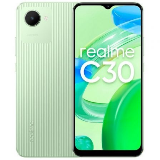Smartphone Realme C30 3GB/ 32GB/ 6.5"/ Verde Bambú