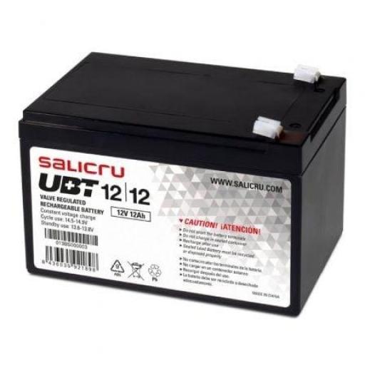 Batería Salicru UBT 12/12 compatible con SAI Salicru según especificaciones [0]