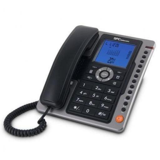 Teléfono SPC Telecom 3604/ Negro [0]