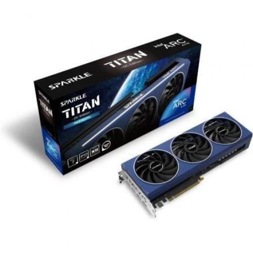 Tarjeta Gráfica Sparkle Intel Arc A770 Titan OC Edition/ 16GB GDDR6 [0]