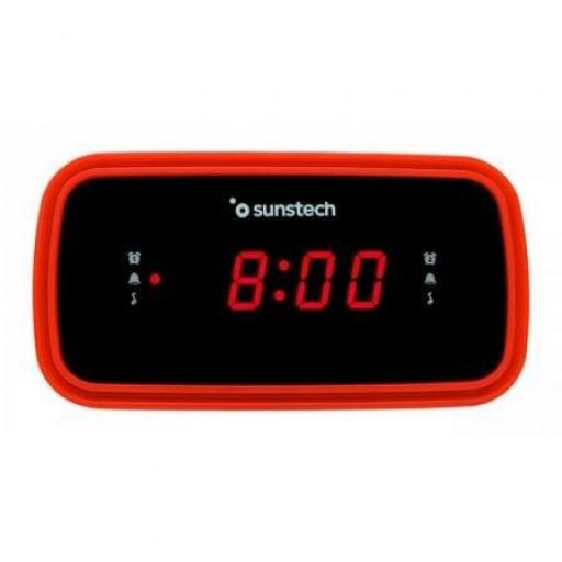 Despertador Sunstech FRD60RD/ Radio FM [0]