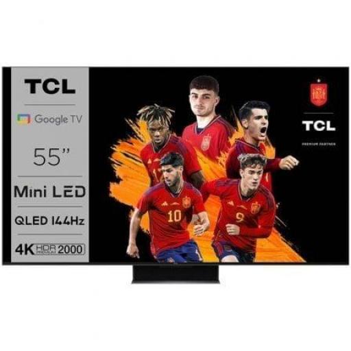 Televisor TCL QLED-Mini LED 55C845 55"/ Ultra HD 4K/ Smart TV/ WiFi [0]